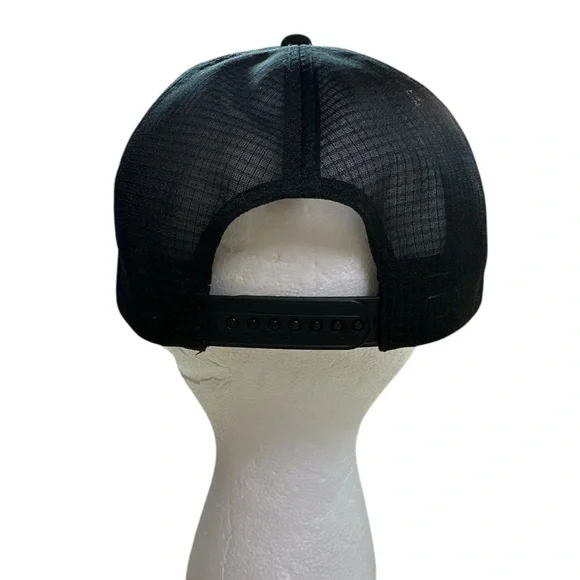 Arc'teryx Bird Word Black Cap Men’s SnapBack Mesh Logo Preowned